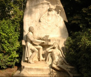 Monument à Chopin. 